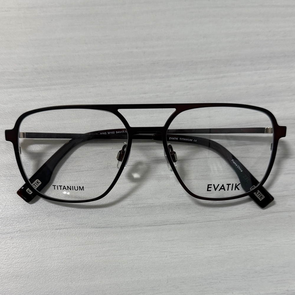 Evatik 9265 Titanium Glasses
